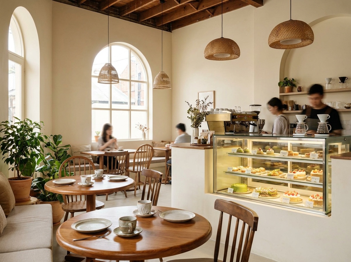 Innenarchitekturprojekt für Gastronomie